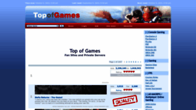 What Topofgames.com website looked like in 2023 (This year)