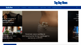 What Topdaynews.ru website looked like in 2023 (This year)