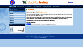 What Test.buithixuan.edu.vn website looked like in 2023 (This year)