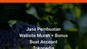 What Tokoonlinemurahindonesia.com website looked like in 2023 (This year)