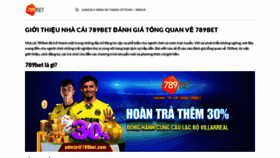 What Thanhhoafc.vn website looked like in 2023 (This year)