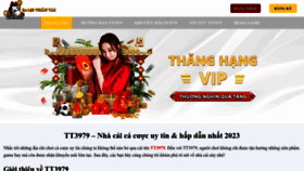 What Tt3979.vin website looked like in 2023 (This year)