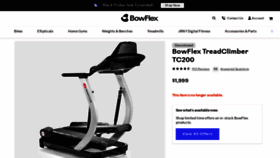 What Treadclimber.com website looked like in 2023 (This year)