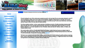 What Theretroshop.net website looked like in 2023 (This year)