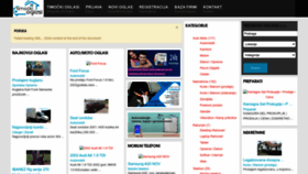 What Timockioglasi.com website looked like in 2023 (This year)