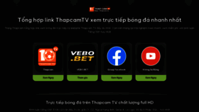 What Thapcamtv.link website looked like in 2023 (This year)
