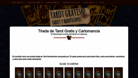 What Tarotgratishd.com website looked like in 2023 (This year)