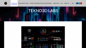 What Tekno3d.com website looked like in 2023 (This year)