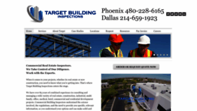 What Targetbuildinginspections.com website looked like in 2023 (This year)