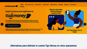 What Tigomoney.com.sv website looked like in 2023 (This year)