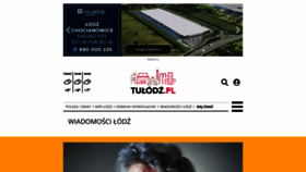 What Tulodz.pl website looked like in 2023 (2 years ago)