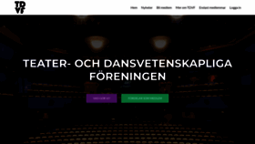 What Tdvf.se website looked like in 2023 (2 years ago)