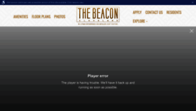 What Thebeaconcleveland.com website looked like in 2023 (This year)