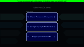 What Tubidymp3s.com website looks like in 2024 