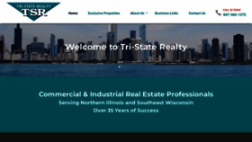 What Tristaterealty.com website looks like in 2024 