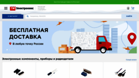 What Tmelectronics.ru website looks like in 2024 