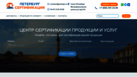 What Testspb.ru website looks like in 2024 