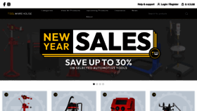 What Toolwarehouse.com.cy website looks like in 2024 