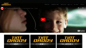 What Tintdaddy.com website looks like in 2024 