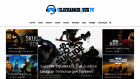 What Telechargerjeuxtorrent.fr website looks like in 2024 