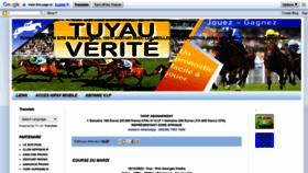 What Tuyauverite.blogspot.com website looks like in 2024 