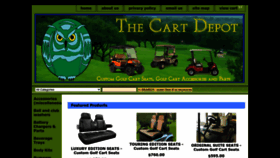 What Thecartdepot.com website looks like in 2024 
