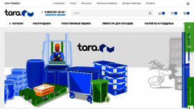What Tara.ru website looks like in 2024 