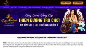 What Tdtctrangchu.com website looks like in 2024 