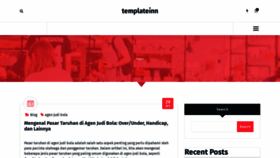 What Templateinn.com website looks like in 2024 