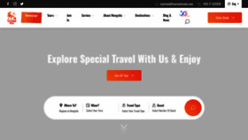What Tsolmontravel.com website looked like in 2024 (1 year ago)
