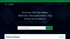 What Topindianwebsites.com website looks like in 2024 