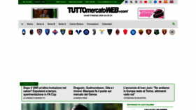 What Tuttomercatoweb.com website looks like in 2024 