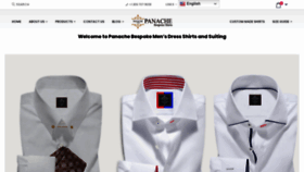 What Tailormade-shirts.com website looks like in 2024 