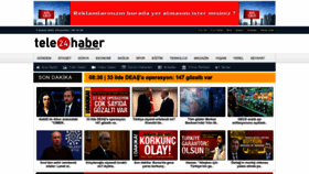 What Tele24haber.com website looks like in 2024 