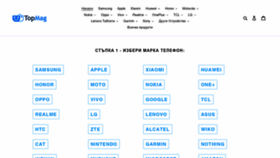 What Topmag.bg website looks like in 2024 