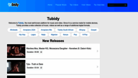What Tubidy.ws website looks like in 2024 