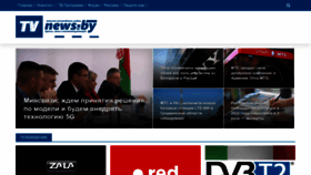What Tvnews.by website looks like in 2024 