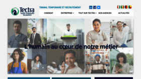 What Tectra.ma website looks like in 2024 