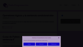 What Todoprogramacion.net website looks like in 2024 