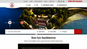 What Taksimtur.com website looks like in 2024 