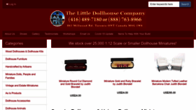 What Thelittledollhousecompany.com website looks like in 2024 
