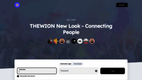 What Thewion.com website looks like in 2024 