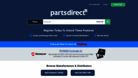 What Thepartsdirect.com website looks like in 2024 