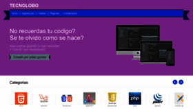 What Tecnolobo.com website looked like in 2024 (1 year ago)