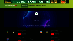 What Tructiepdabong.com website looks like in 2024 