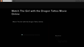 What The-girl-with-the-dragon-tattoo-full.blogspot.tw website looks like in 2024 
