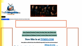 What Tvmegasite.net website looks like in 2024 