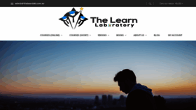 What Thelearnlab.com.au website looks like in 2024 