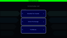 What Torrentube.net website looks like in 2024 