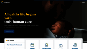 What Trihealth.com website looks like in 2024 